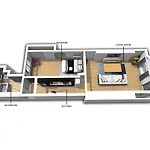 The Nook With Parking, Sleeps 2 Apartment *